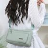 Sac bandoulière multicouche à plusieurs compartiments Sac léger en nylon pour femmes d'âge moyen Trajet