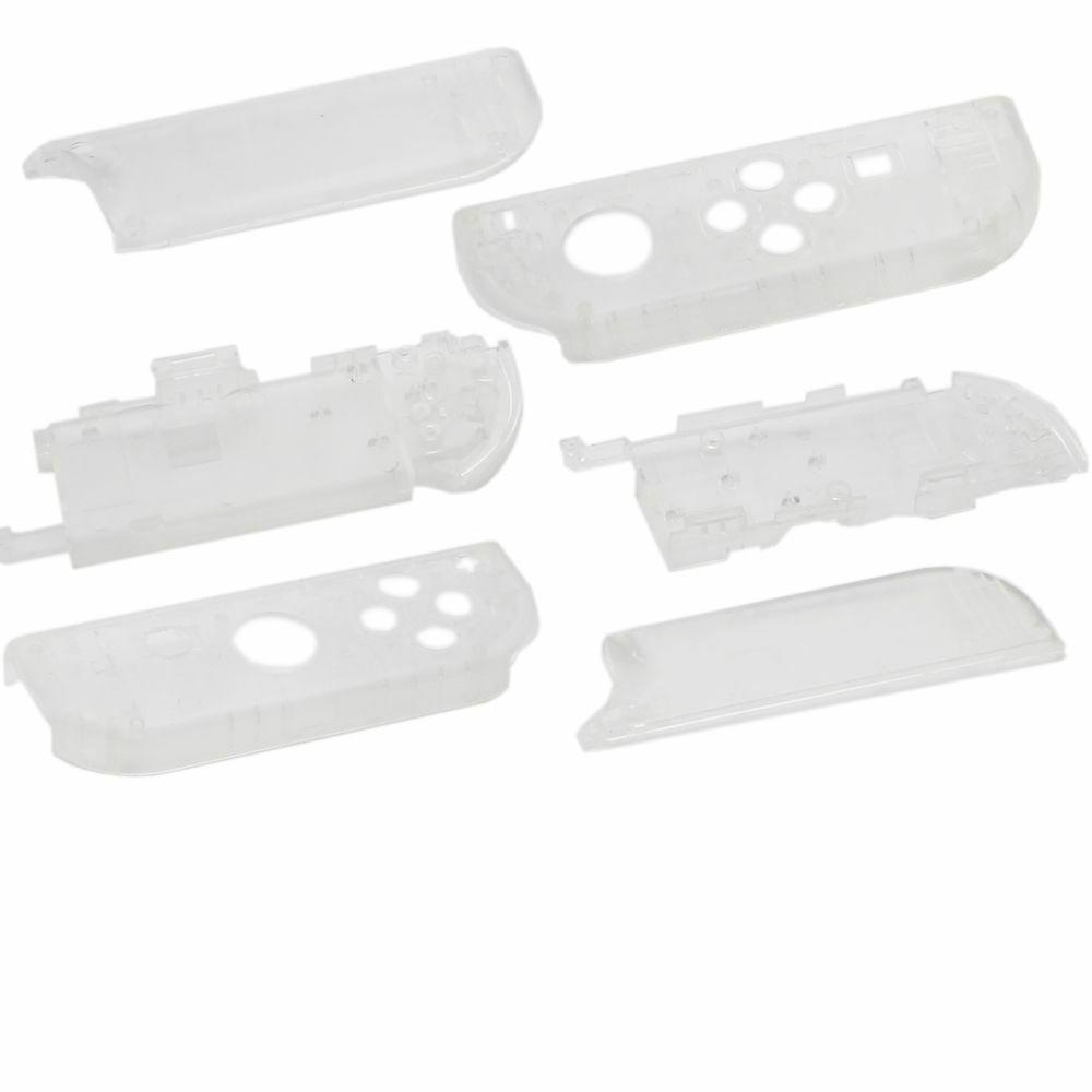 Left Right Housing For Nintendo Switch Joy-con Shell Set Clear Transparent