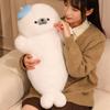 Latest Sleeping Seal Doll Kawaii Stuffed Plush Toy Handmade Doll Cartoon Anime Cute Pillow Children's Birthday Gift Fun Doll