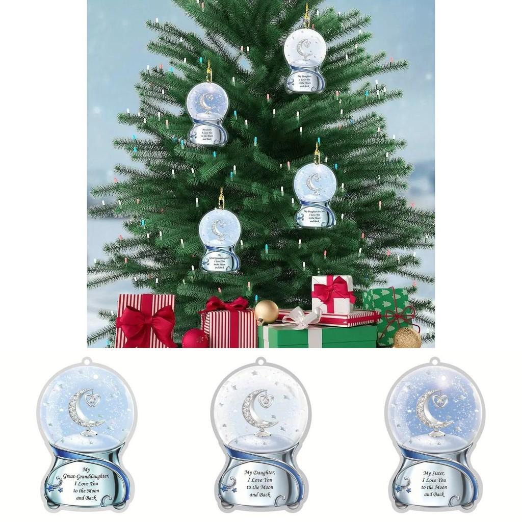 Acrylic Car Highquality Hanging Decoration Stylish Christmas Tree Ornament Homes For