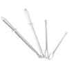 20Pcs Easy Quick Insert Drawstring Threader Metal Clip Sewing Tweezer Tool  For Hoodies
