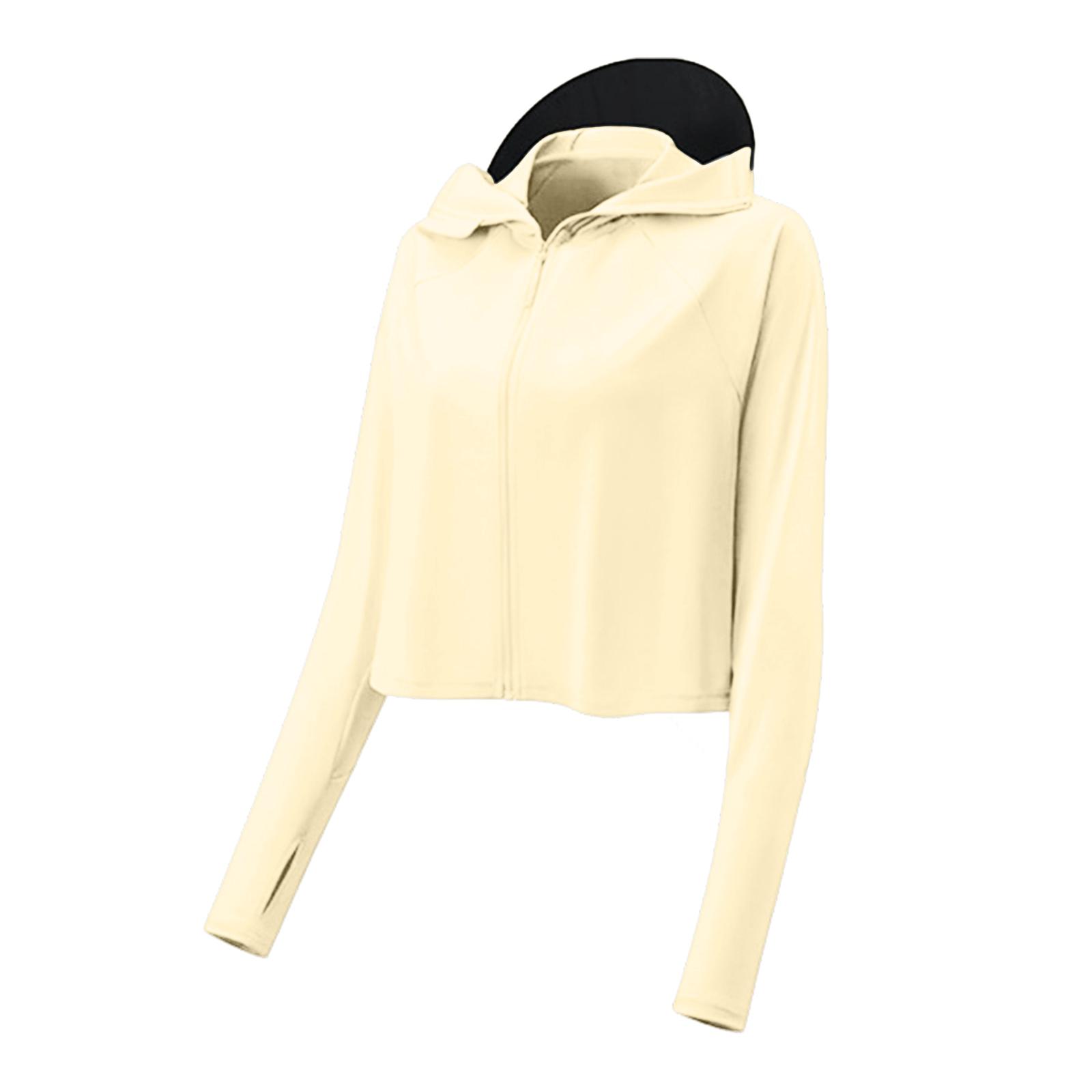 

Women s Ice Silk UV Thin Breathable Loose-fitting Cycling Sun Clothing One Size жовтий