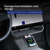 Für Tesla Neues Modell 3 Y YL Juniper Highland 2025 2026 Versteckte Aufbewahrungsbox-Schale unter dem Bildschirm Mittelkonsole ETC Kristall-Organizer