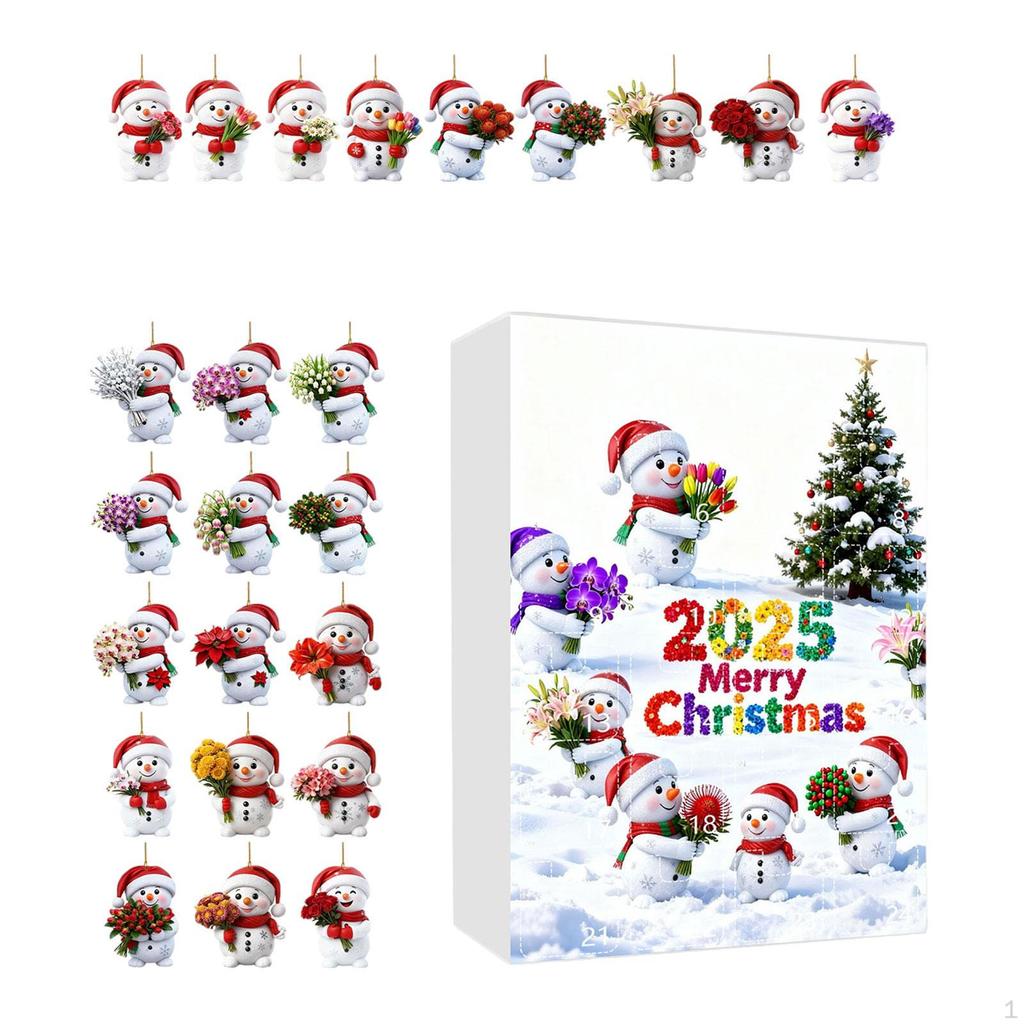 Weihnachts-Adventskalender 24 Tage Countdown