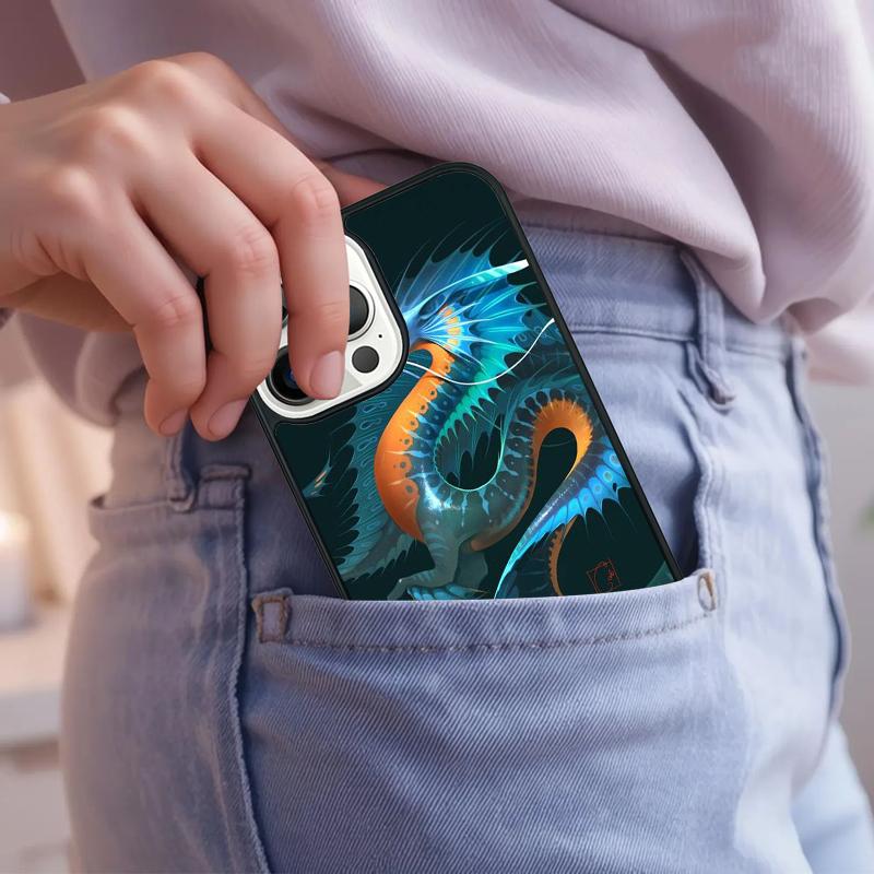 Legendary Chinese Dragon Phone Case For iPhone 17 Air 15 16e 14 13 Pro Max Coque 12 11 Pro Max PLUS Cover
