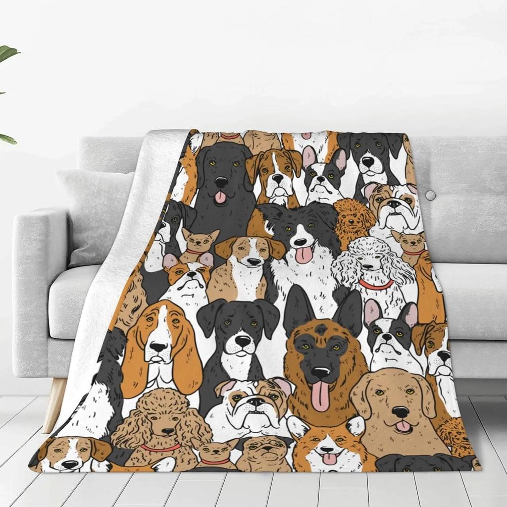 Weißer Tiger Überwurf Dünne Decke Tiere Bedruckt Leicht für Sofa Heimdeko Geschenk für Löwen Tiger Elch Bären Hunde Katzen Liebhaber