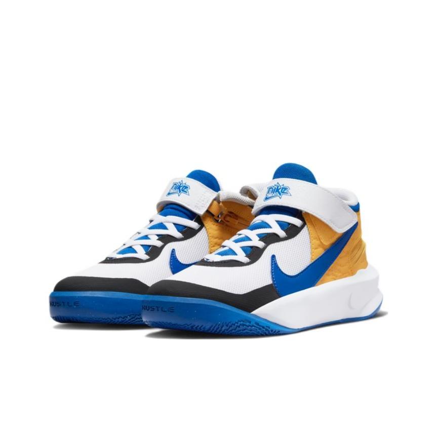Neue Nike Team Hustle D 10 Kinder-Basketballschuhe Grundschule DZ2760-141