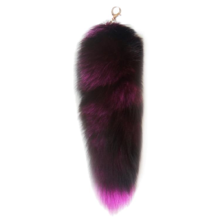 Plush Tail Charm Key Holder Keyring Pendant Decorations Purse Bag Charm