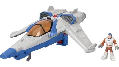 Fisher Price Imaginext Buzz Lightyear Light Sound Vehicle lat i HGT26 Biały i [3 osoby w górę]