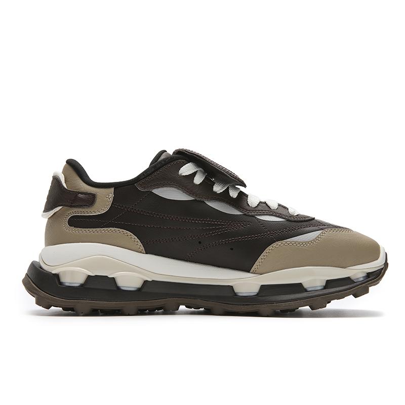 Men's Sneakers FILA KM2 Low top Casual Shoes Men's Coffee Brown