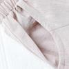 XUEXI Women's Loose Cotton Linen Cropped Pants