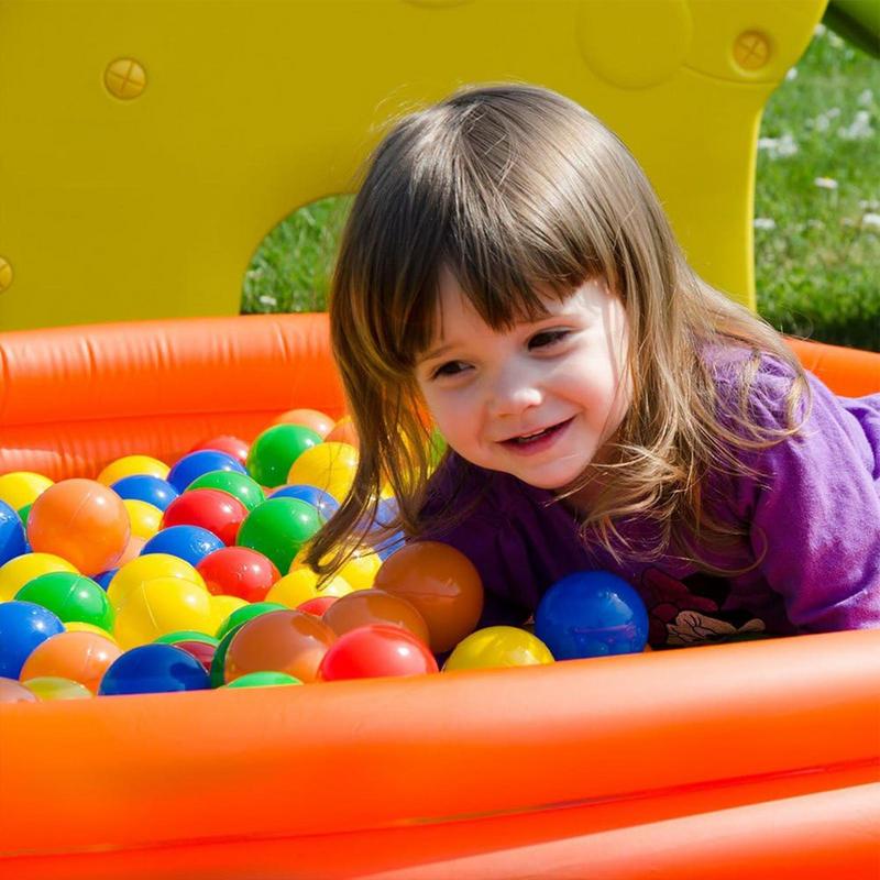 50Pcs 70MM Baby Plastic Balls Water Pool Ocean Ball Games For Children Swim Pit Play House Outdoors Sport Ball Tents Baby Toys