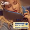 Pernă de gât de călătorie Blue Travel Dream 208