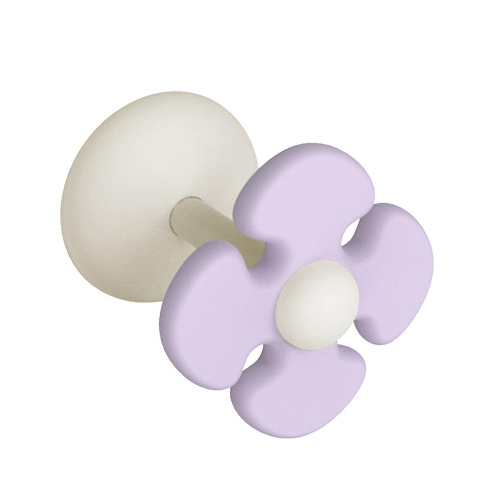 Desk Cable Clip Management Cartoon Flower Cable Management Charging Cable Keeper For Desk Car Home 4-in-1 Silicone Clip For Desk