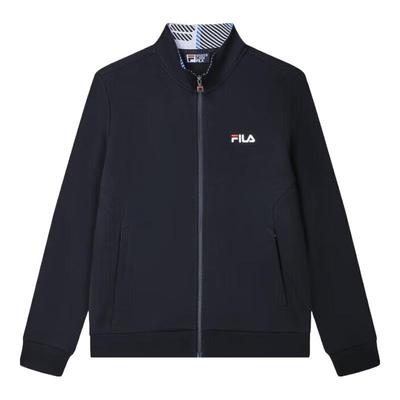 Men's Stand-Collar Knit Jacket