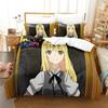 Anime Okami-san Bedding Set Boys Girls Twin Queen King Size Duvet Cover Pillowcase Bed Adult