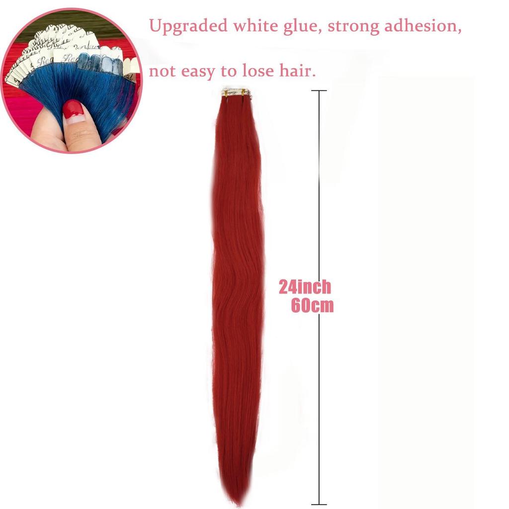 European Seamless Colored PU Weft Tape-In Hair Extensions