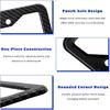 License Plate Frame, 4 Holes Rustproof Aluminum Alloy Car Tag Frame with Screws Caps, Heavy Duty License Plate Holder Exterior Accessories for Most