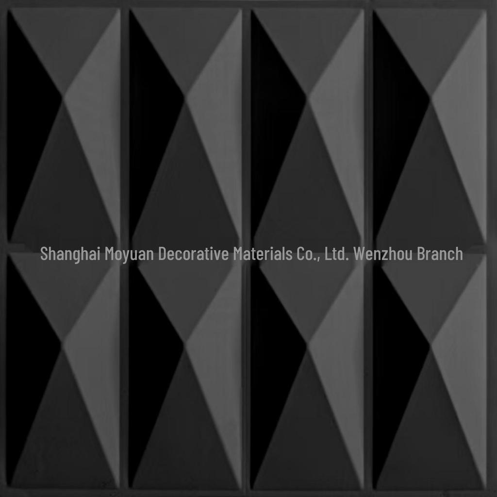 3D Waterproof PVC Wall Sticker Panel - Decorative Three-Dimensional Wall Covering.