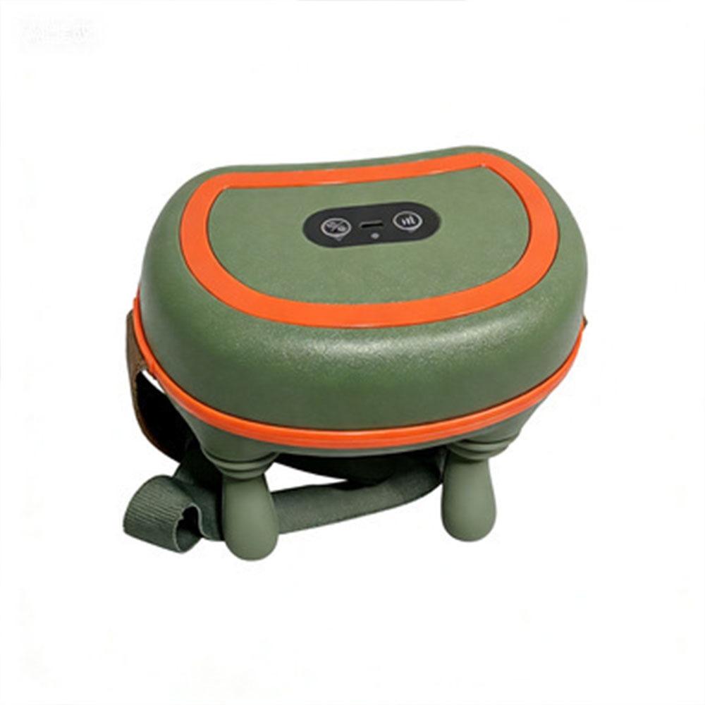 Wireless Bionic Finger Massager Kneading Technology Trapezius Massager  Muscle Relaxation A Green no heat