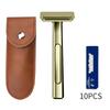 Double Layer Half Blade Manual Razor with Floating Head