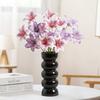 3-Kopf-Fälschung Lilienblumen Künstlicher Knospenstrauß Party Heimdekoration Fotografie Requisiten DIY Pflanze Hochzeitsdekoration Vase Ornament