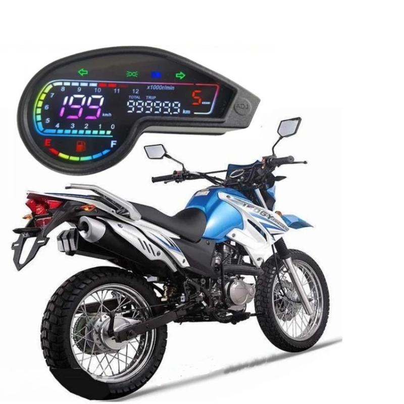 Efficient Odometer Speedometer for DM150 DM200 DM250 XR150 XR150L XR190L Motorcycles Providing Comprehensive Riding Data