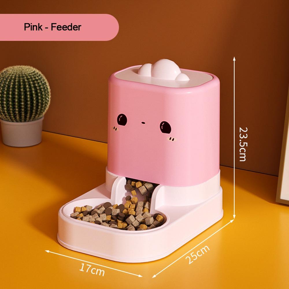 Automatic Cat Feeder Convenient Dog Feeder Cute Pet Water Dispenser  for Cats and Dogs