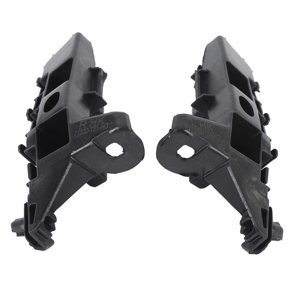 Pair of Front Bumper Bracket Strong Support Left Right Long Lasting Easy Install 71280T20A01 for Cars