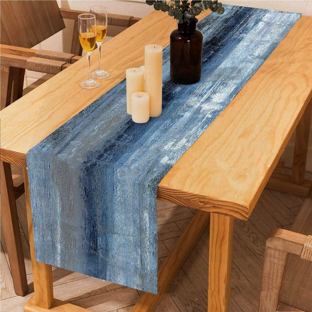 Reusable Linen Table Runner Vintage Table Cloth Home Decoration Table Cover Table Decor