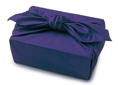 Cotton Broad Plain Furoshiki Furoshiki Navy Blue Six Width Approximately 200cm Width [Hasegawa]