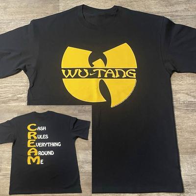 REBAJA 30% - Wu-Tang Clan C.R.E.A.M. Camiseta Unisex Todas las Tallas S-3XL Reimpresa