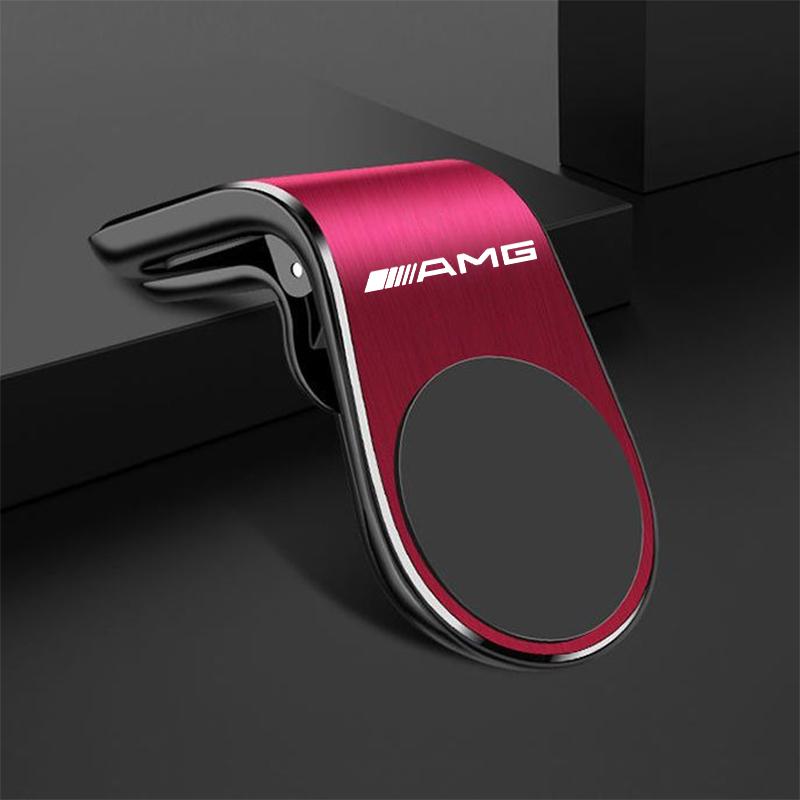 Magnetic Car Phone Holder GPS Support Bracket For Mercedes Benz AMG C200 C260 C300 W108 W124 W126 W140 W168 W169 W176 Sticker KQ9