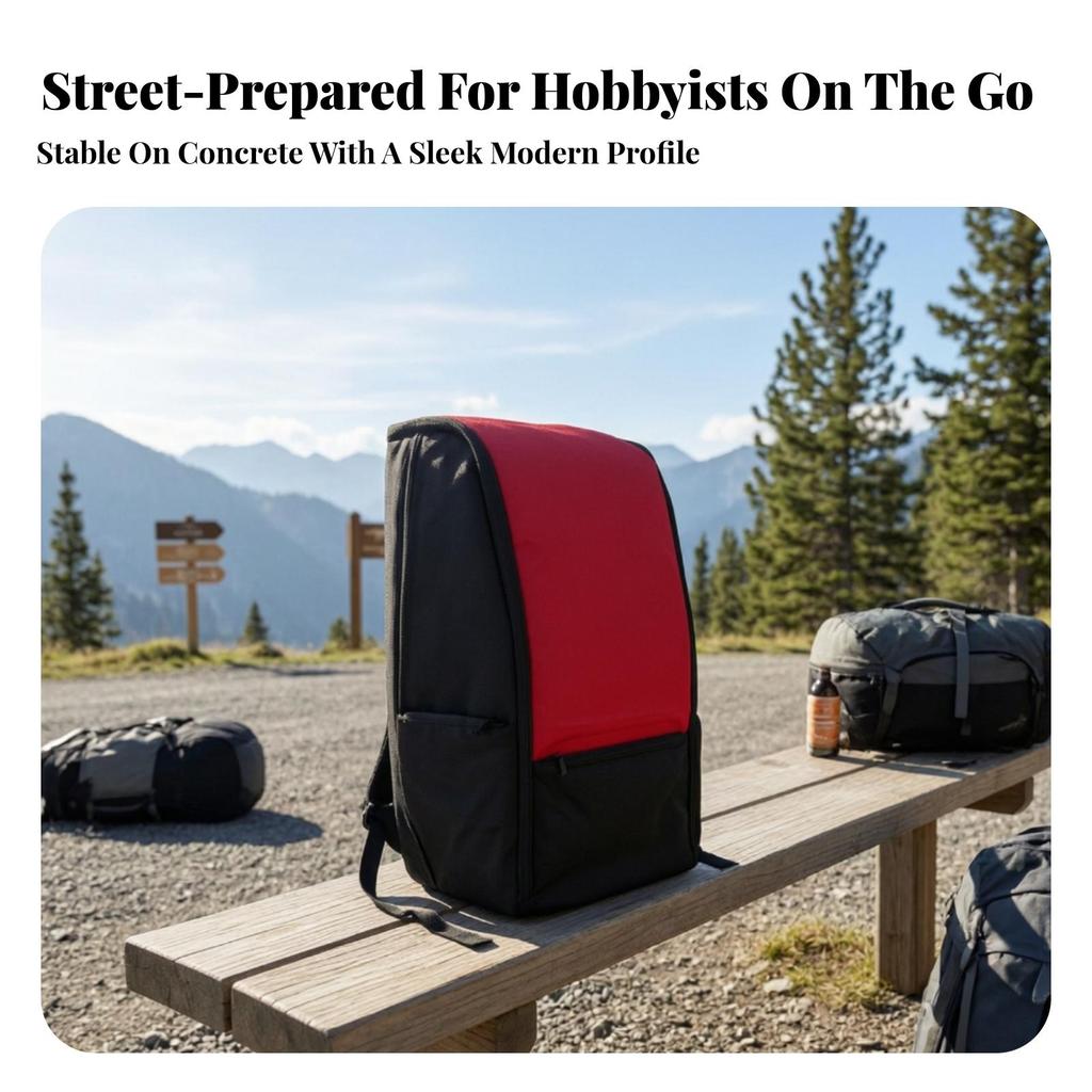 RC Car Storage Backpack Long-Lasting Zippered for Outdoor