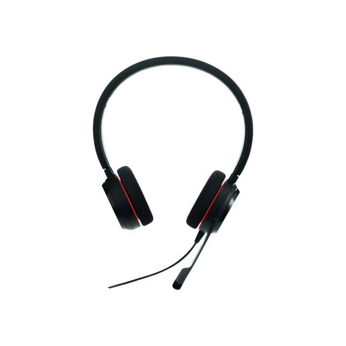 Casque - Jabra - Evolve 20SE UC Stereo - Filaire - Antibruit - Busylight