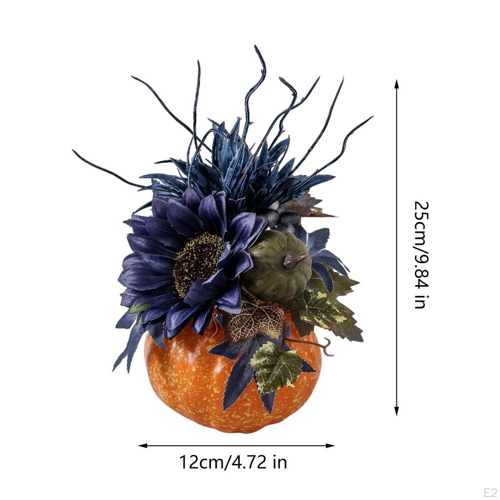 Halloween Pumpkin Simulation Pumpkins Model Artificial Ornament Decor for Home