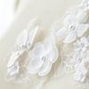 3D Three-Dimensional Beads, Lace Flower Slices, Wedding Dress, Veil, Handmade Diy Accessories, Bags, Decorative Materials, White.