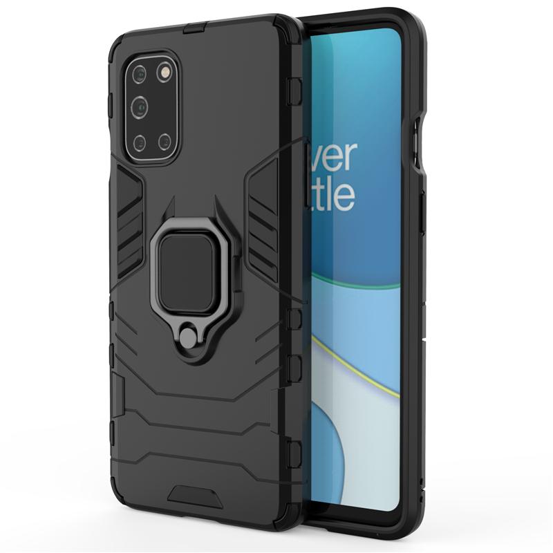 For OnePlus 8T Case Armor Magnetic Suction Stand Full Edge Back Cover For OnePlus 8T Case Cover For OnePlus 8T One Plus 8T 6.55"