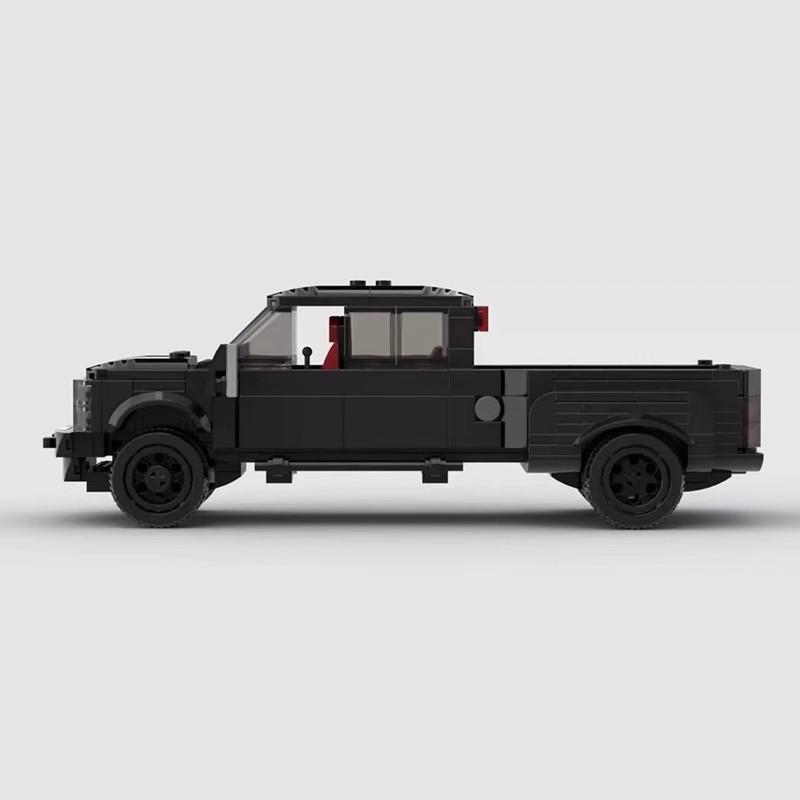 Black F450 Heavy Duty Supercar Assembly Stitching Building Block Model 405 Parts Kids Birthday Building Block Toys Gifts