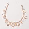 Bohemian Seashell Pearl Chain Beach Bag Strap With Alloy Decor For Summer Vacation