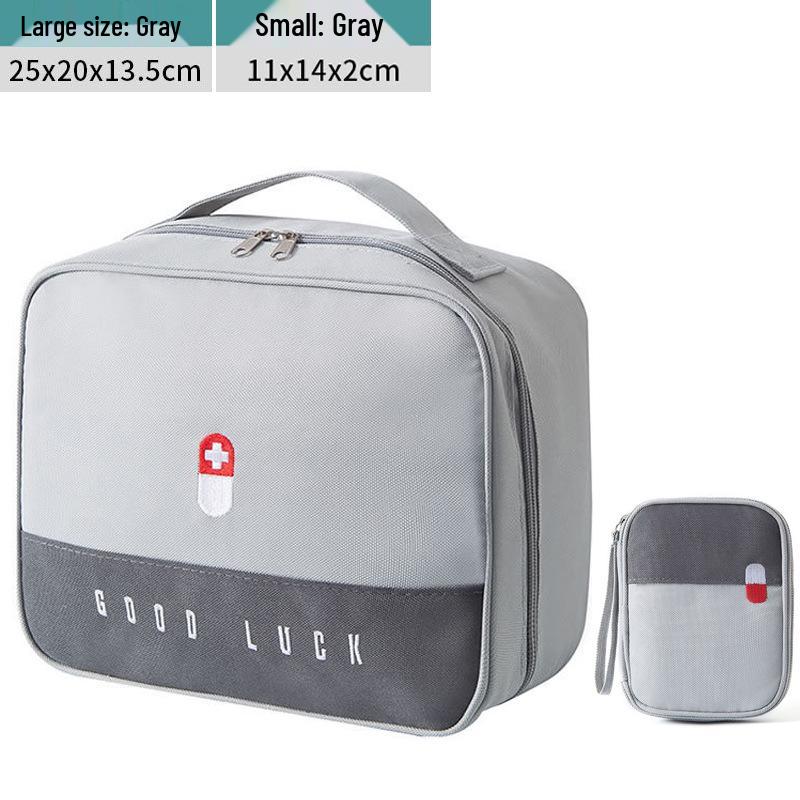 Przenośna podróżna apteczka pierwszej pomocy: Kompaktowa torba do przechowywania i organizacji medycznej