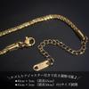 [Lucliss] Chain Necklace, Sparkling Chain, Surgical Stainless Steel 316L, Gold