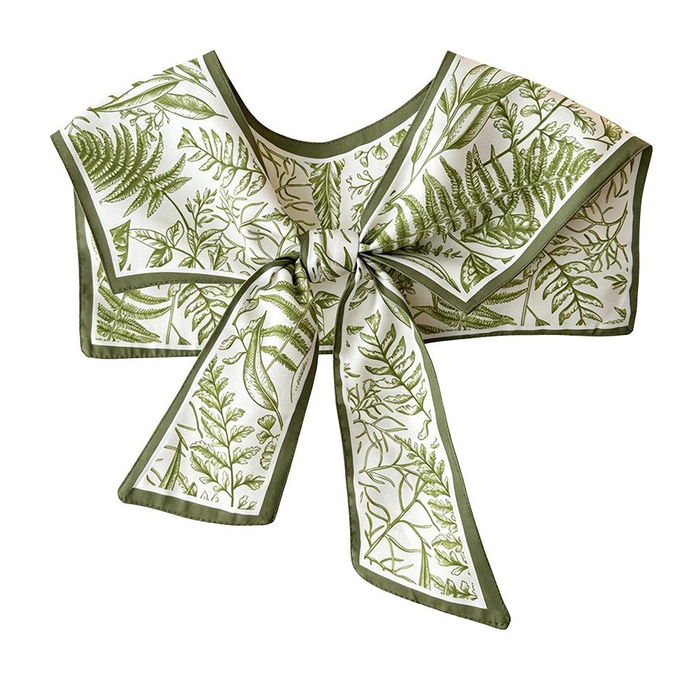 Floral Pattern Shirt Fake Collar Summer Shoulder Wraps New False Fake Collar Women