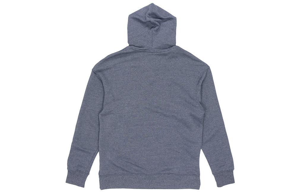 Nike HERITAGE 2.0 Logo Print Knitted Fabric Sports Thickened And Fleece Lined Sweatshirt Men's Dark Gray BV2934-410