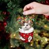 Whimsical Cat Christmas Socks Tree Hangings Brighten Up Your Decor Holiday