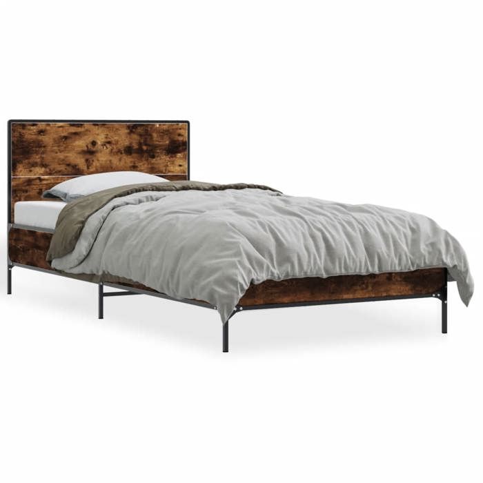 VidaXL Lit haut avec toit 80x200 cm bois de pin massif, lit, cadre de lit, lit mezzanine, meuble de chambre à coucher, 3282055