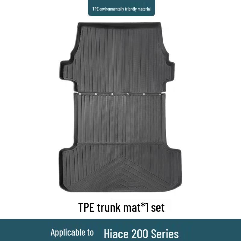 Waterproof & Odorless Floor Mats for Right-Hand Drive Toyota Hiace 200/300 Series, HK Version.