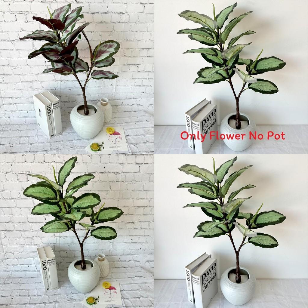 Ochrosia Maculata Jacq Tree Artificial Green Plant For Photography Props And Home Accent