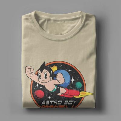 Mens TShirt Astro Boy Funny Cotton Tee Shirt Short Sleeve  T Shirts O Neck Clothes 4XL 5XL 6XL