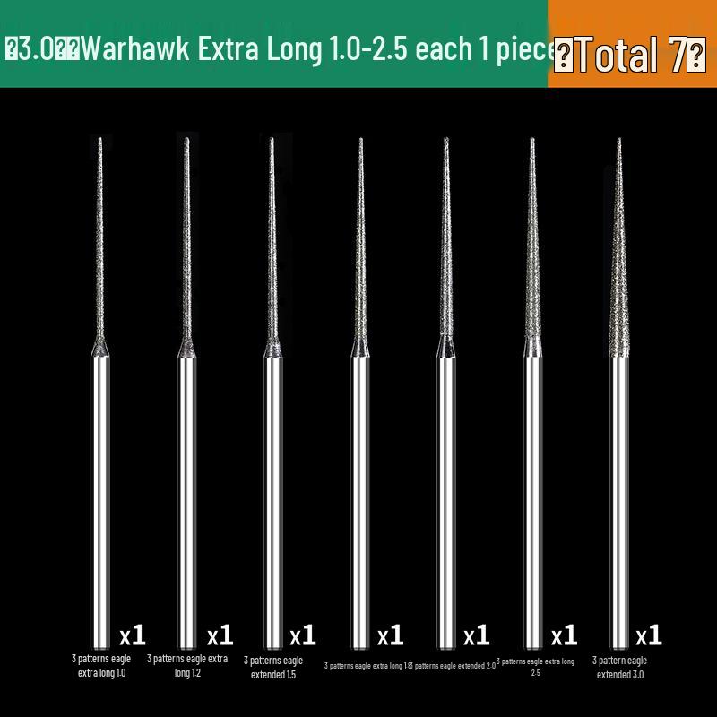 Silicon Carbide Diamond Bead Reamer for Jade, Pearls, Stone, and Wenwan.